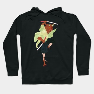 Samurai cat Hoodie